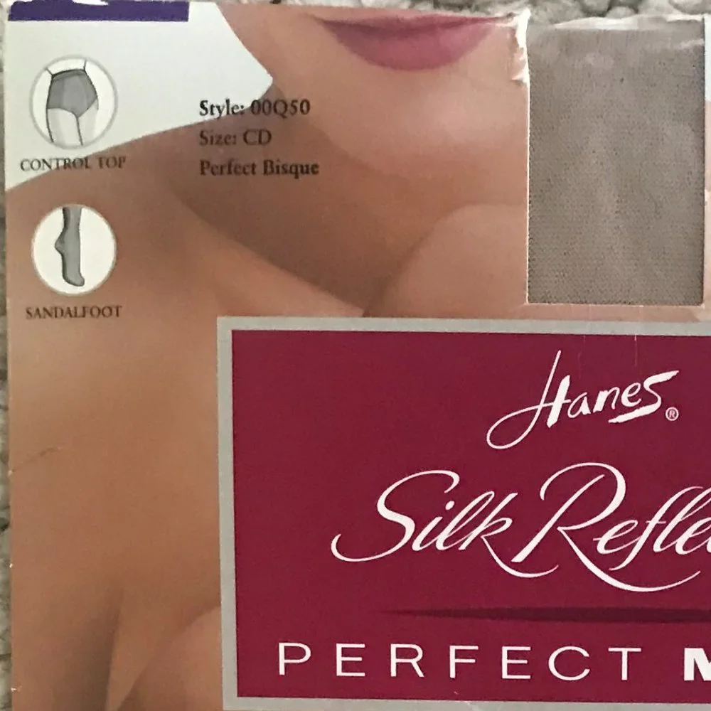 Hanes.Silk Reflections 2 Pairs Pantyhose
